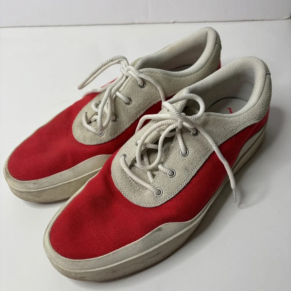 Jordan Westbrook 0.3 Crimson Red Cream Boat Shoes Sneakers Mens 11.5 Casual